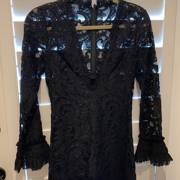 NWT - Alexis Nuray - Black Lace Dress - Picture 9 of 9
